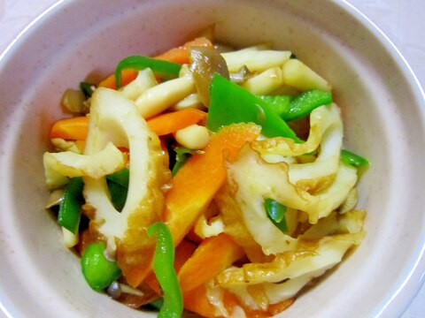 竹輪と野菜の簡単炒め